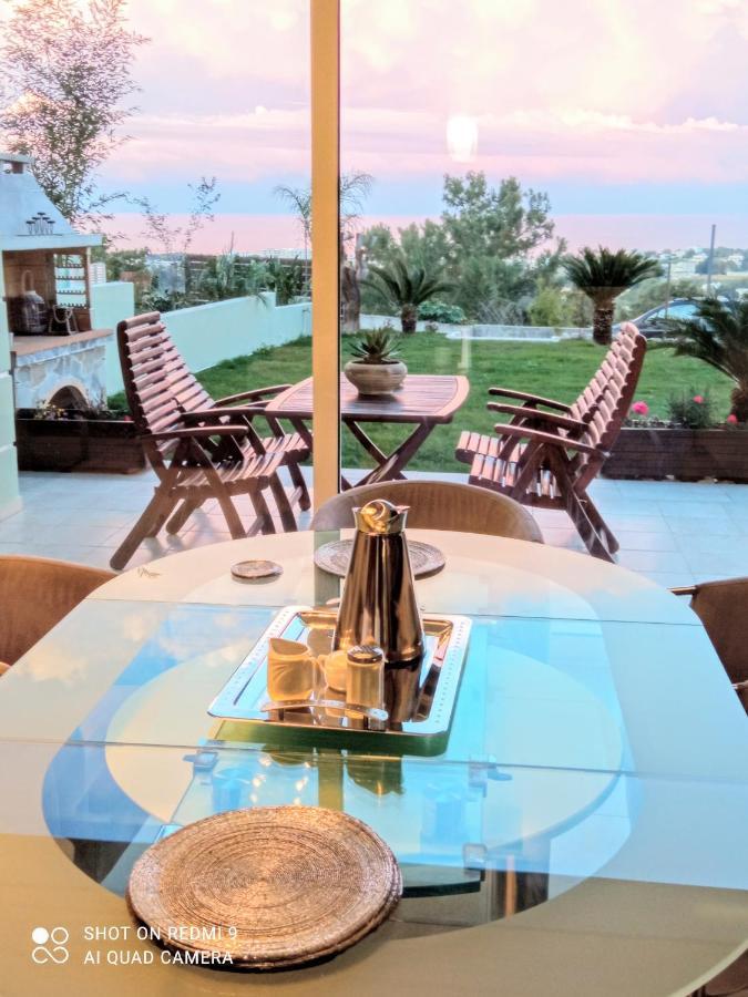 Luxury Apartment With Sea View Near Kallithea Koskinou  外观 照片