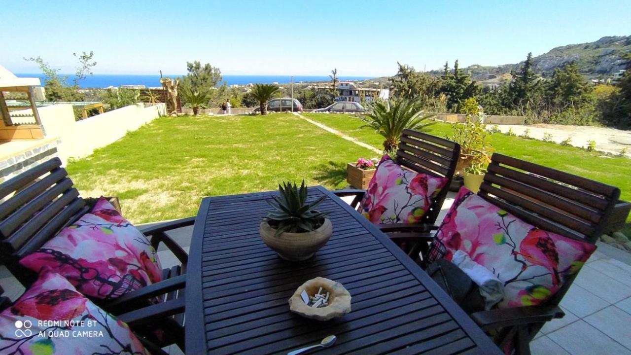 Luxury Apartment With Sea View Near Kallithea Koskinou  外观 照片